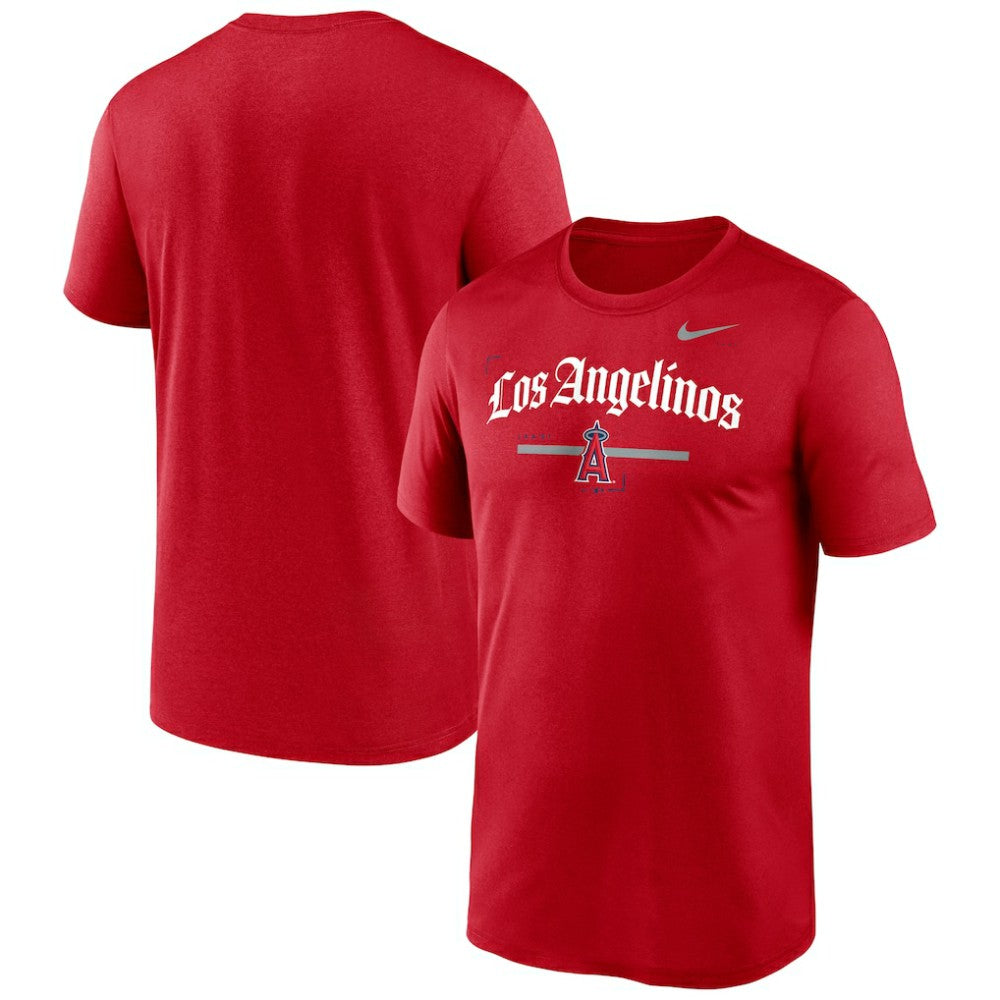 Los Angeles Angels Local Legend Practice Performace T-Shirt - Red | Nike