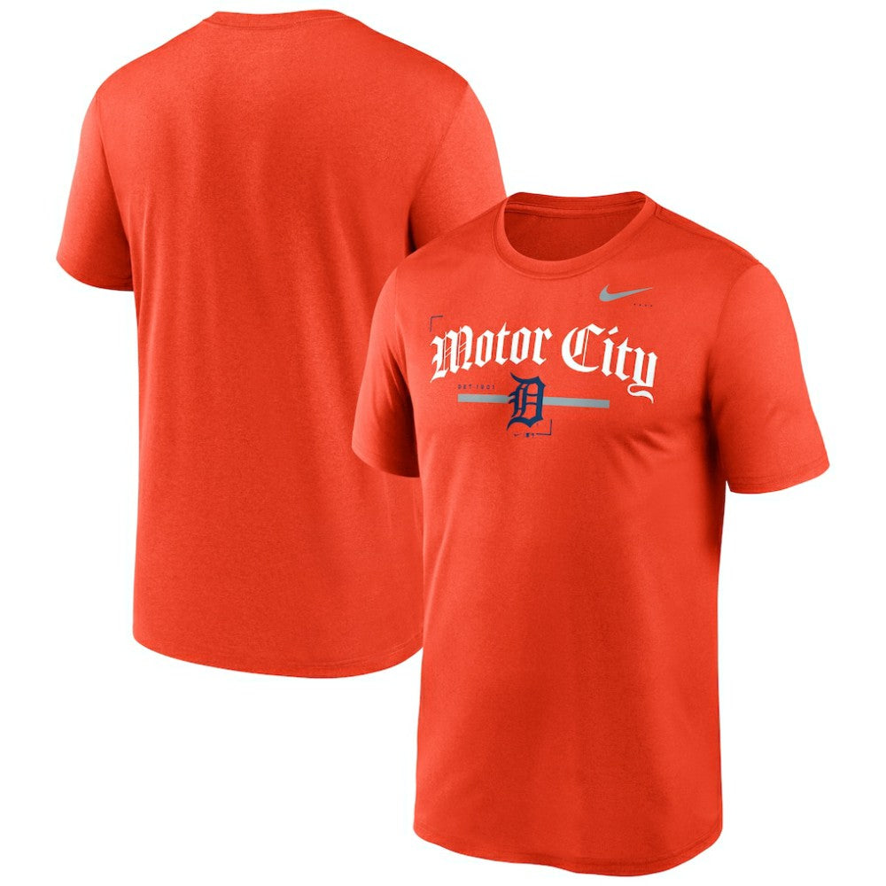 Detroit Tigers Local Legend Practice Performace T-Shirt - Orange | Nike