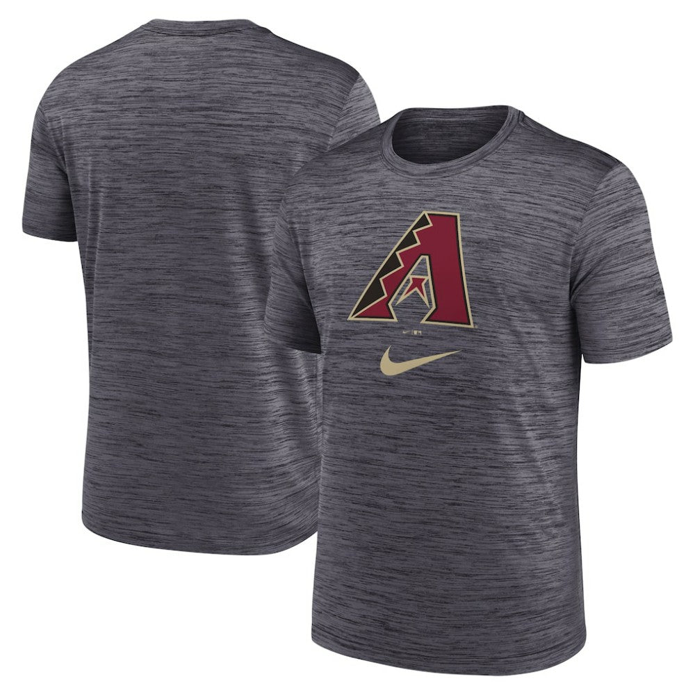 Arizona Diamondbacks Logo Velocity Performance T-Shirt - Black | Nike