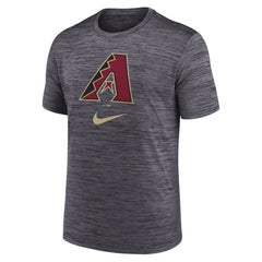 Arizona Diamondbacks Logo Velocity Performance T-Shirt - Black | Nike
