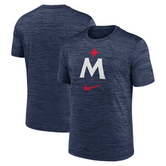 Minnesota Twins 2023 Logo Velocity Performance T-Shirt - Navy | Nike