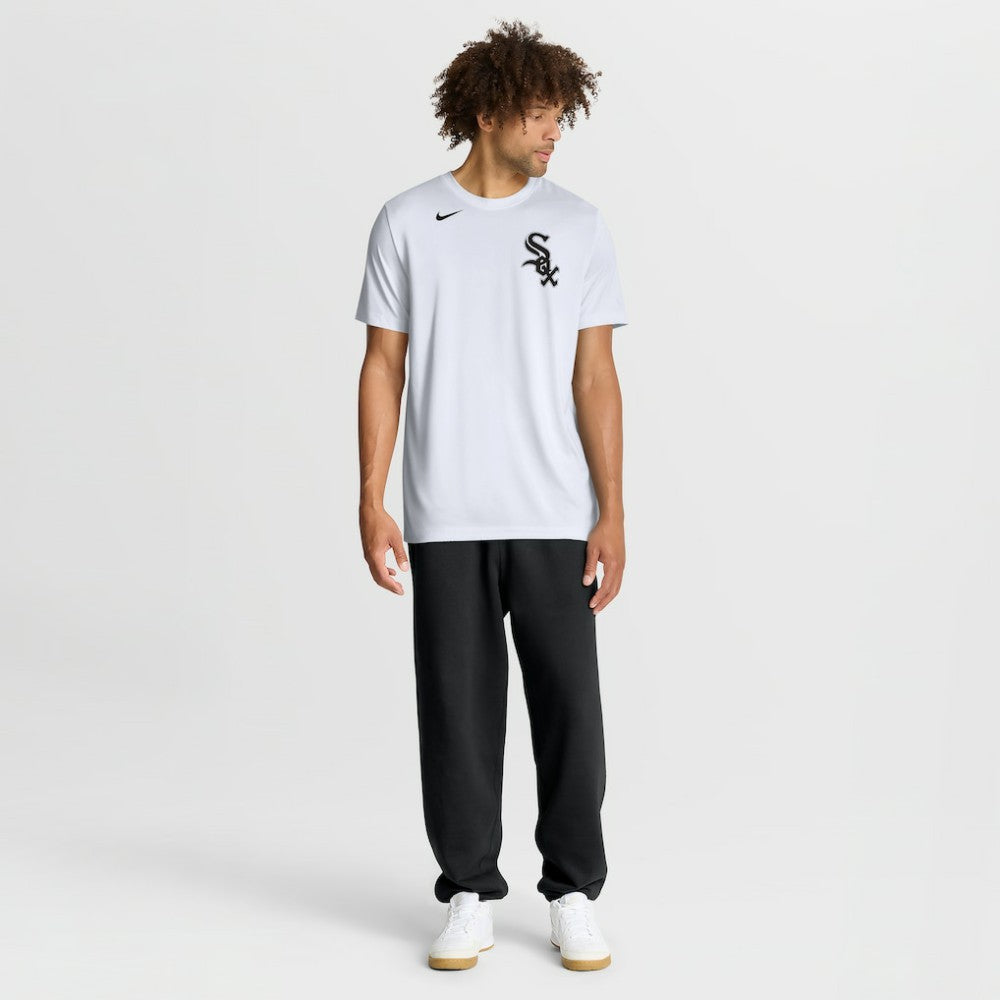 Chicago White Sox New Legend Wordmark Dri-FIT T-Shirt - White | Nike