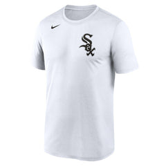 Chicago White Sox New Legend Wordmark Dri-FIT T-Shirt - White | Nike