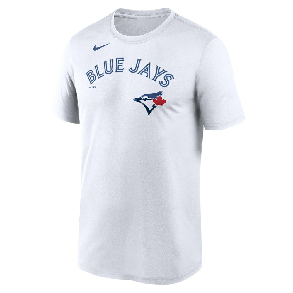 Toronto Blue Jays New Legend Wordmark Dri-FIT T-Shirt - White | Nike