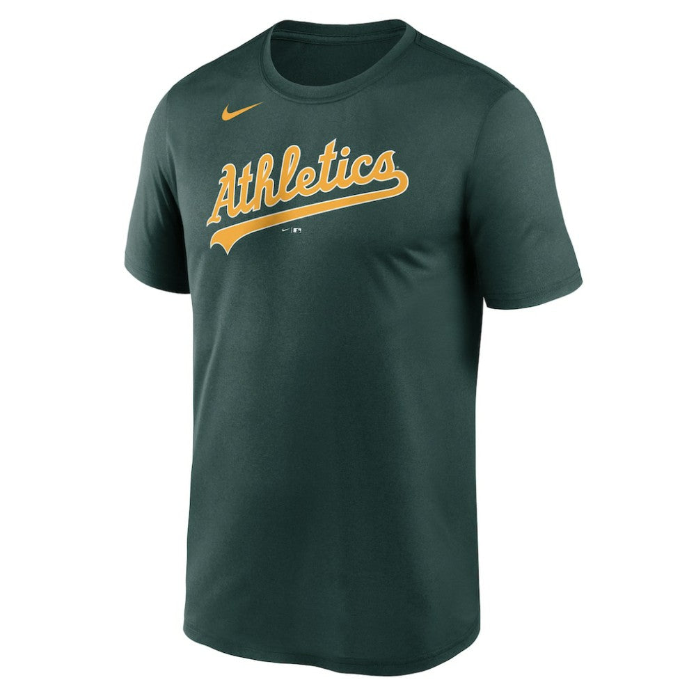 Athletics New Legend Wordmark Dri-FIT T-Shirt - Green | Nike