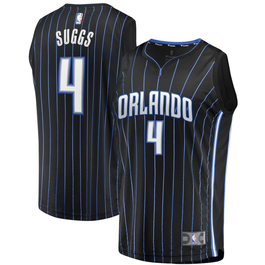 Jalen Suggs Orlando Magic Youth 2021/22 Fast Break Replica Jersey - Icon Edition - Black | Fanatics cheap