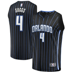 Jalen Suggs Orlando Magic Youth 2021/22 Fast Break Replica Jersey - Icon Edition - Black | Fanatics cheap