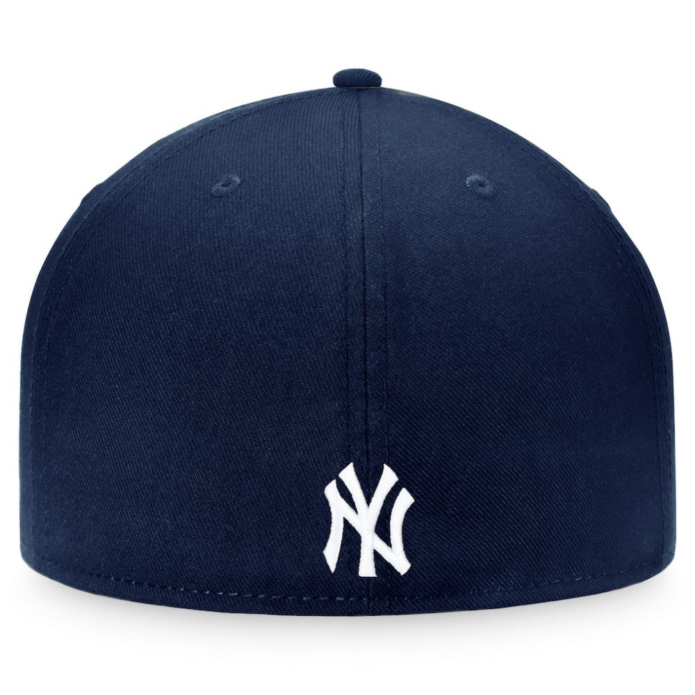 New York Yankees Fundamental Two-Tone Fitted Hat - Navy/Gray