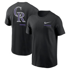 Colorado Rockies Over the Shoulder T-Shirt - Black | Nike