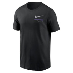 Colorado Rockies Over the Shoulder T-Shirt - Black | Nike