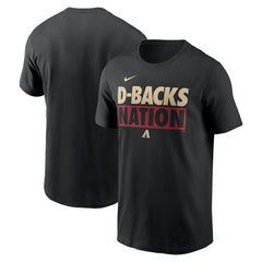 Arizona Diamondbacks Rally Rule T-Shirt - Black | Nike