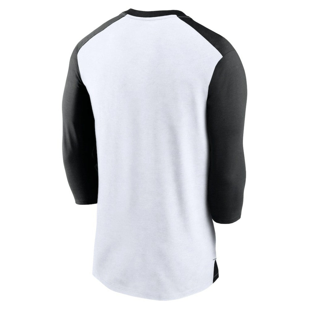 San Francisco Giants Rewind 3/4-Sleeve T-Shirt - White/Black | Nike