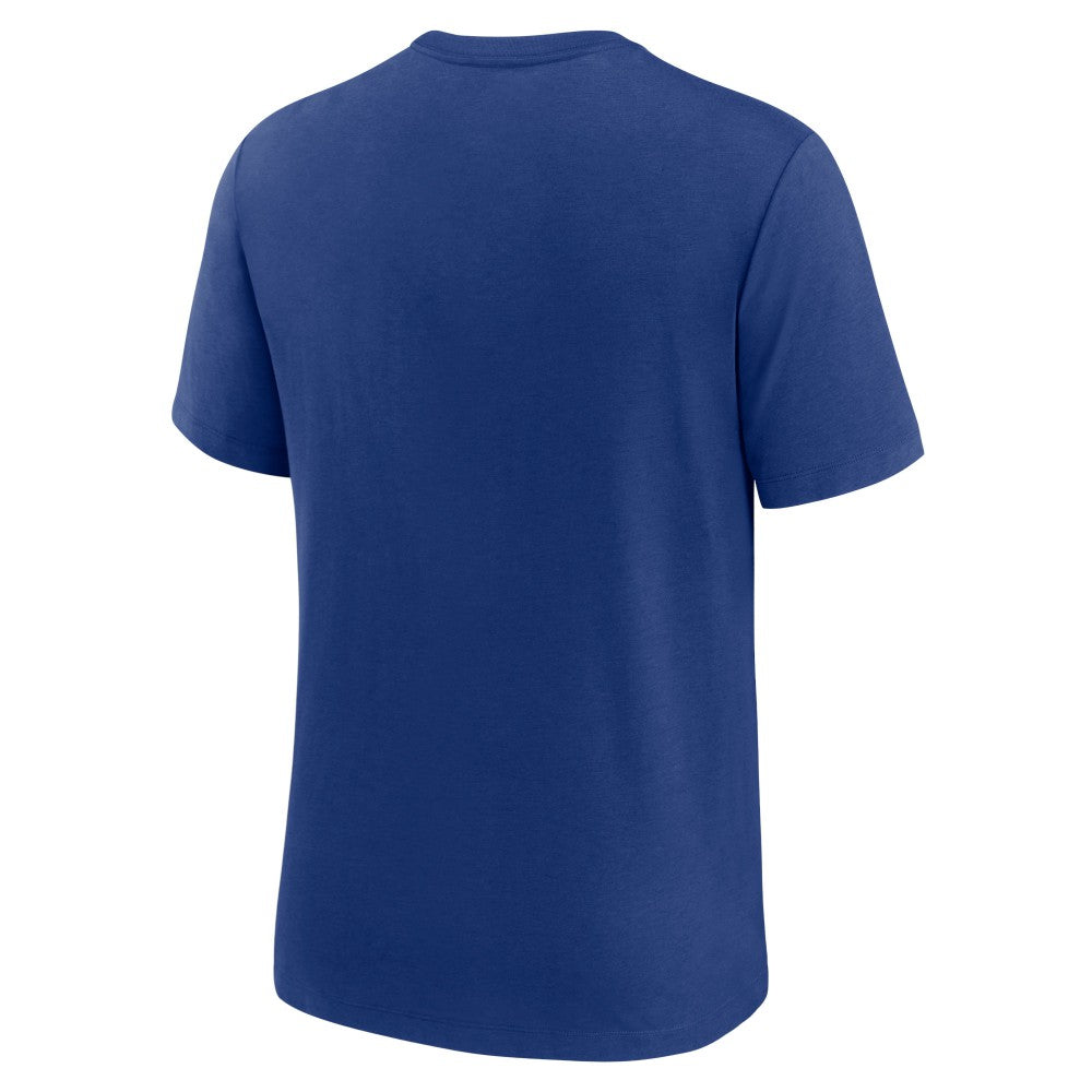 Milwaukee Brewers Rewind Retro Tri-Blend T-Shirt - Royal | Nike