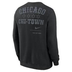 Chicago White Sox Statement Ball Game Fleece Pullover Sweatshirt - Black | Nike