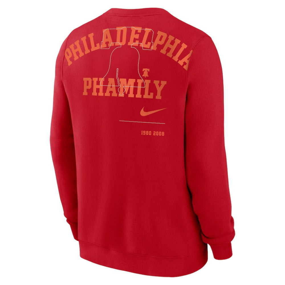 Philadelphia Phillies Statement Ball Game Fleece Pullover Sweatshirt - Red | Nike