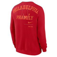 Philadelphia Phillies Statement Ball Game Fleece Pullover Sweatshirt - Red | Nike