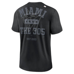 Miami Marlins Statement Game Over T-Shirt - Black | Nike