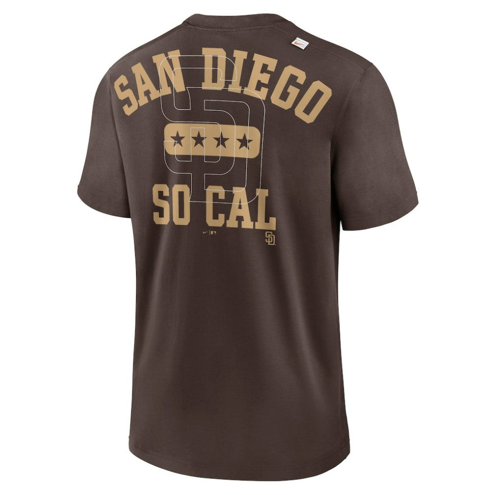 San Diego Padres Statement Game Over T-Shirt - Brown | Nike
