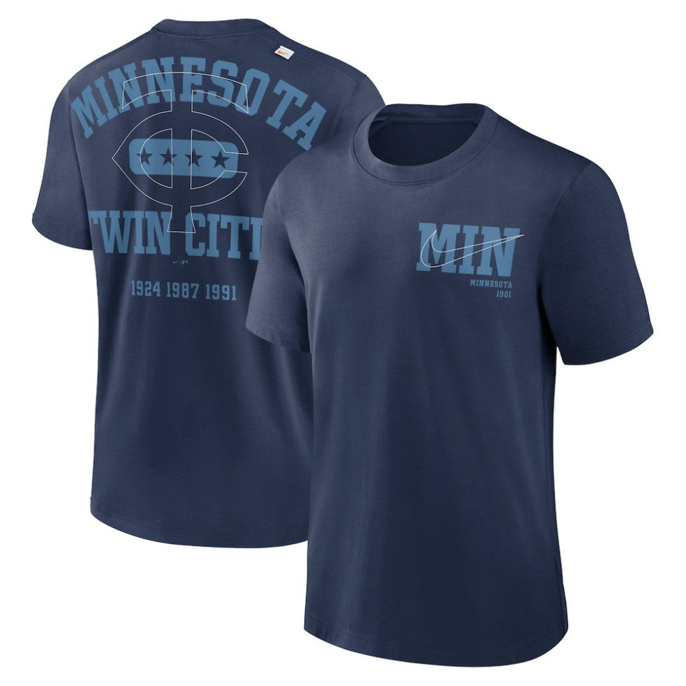 Minnesota Twins Statement Game Over T-Shirt - Navy | Nike