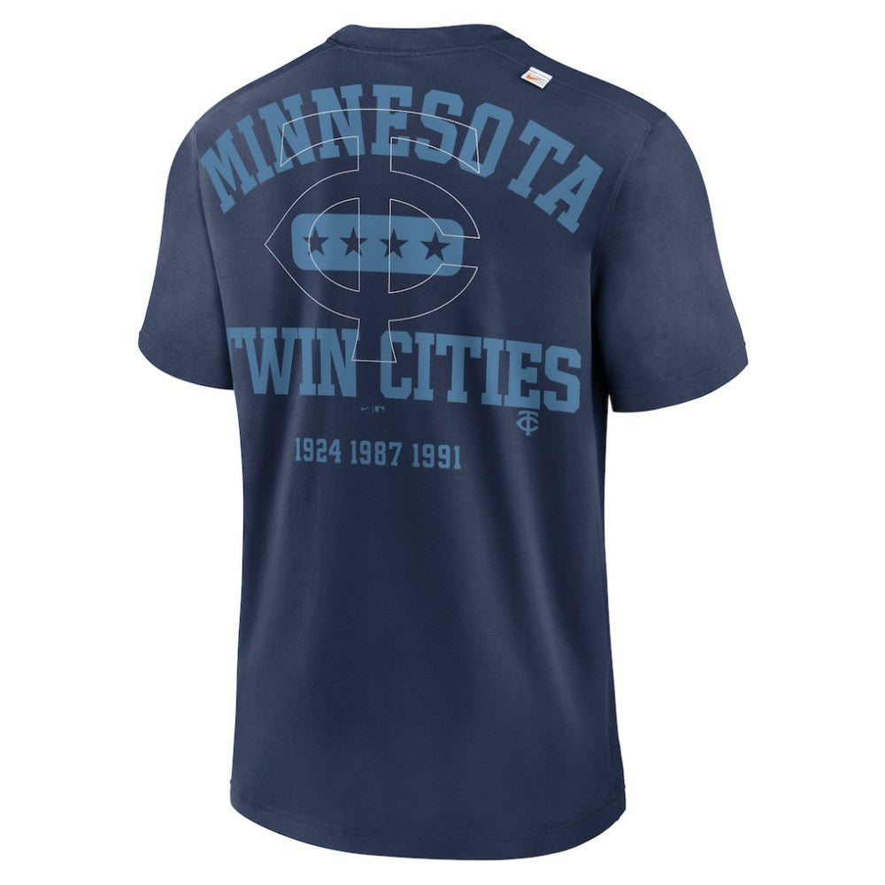 Minnesota Twins Statement Game Over T-Shirt - Navy | Nike