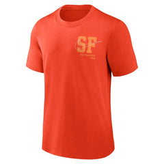 San Francisco Giants Statement Game Over T-Shirt - Orange | Nike