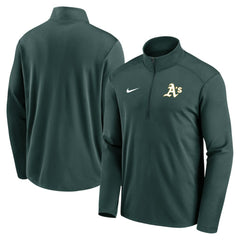 Athletics Agility Pacer Performance Half-Zip Top - Green | Nike