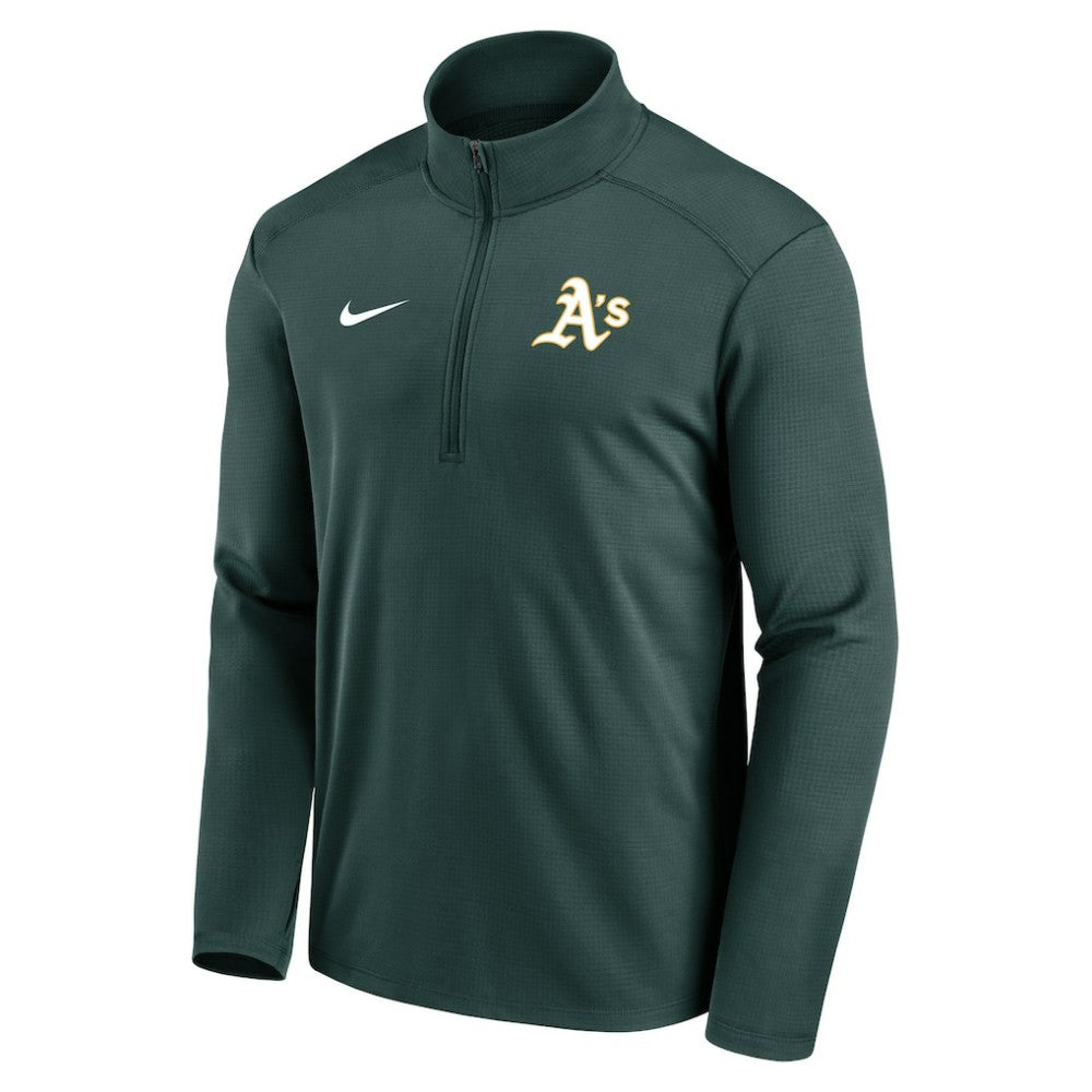 Athletics Agility Pacer Performance Half-Zip Top - Green | Nike