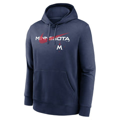 Minnesota Twins 2023 Swoosh Neighborhood Pullover Hoodie - Navy | Nike