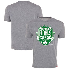 Boston Celtics Sportiqe 2022 NBA Finals Crest Comfy T-Shirt - Gray online