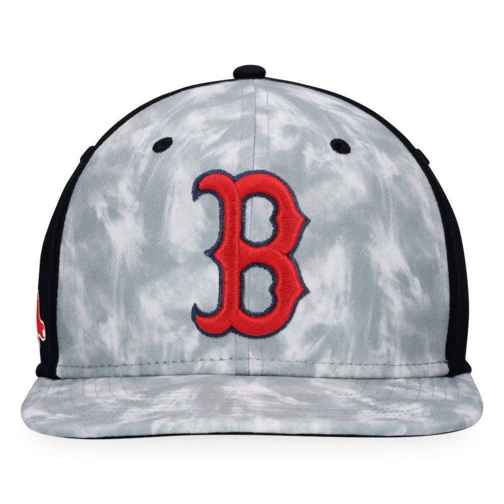 Boston Red Sox Majestic Smoke Dye Snapback Hat - Gray