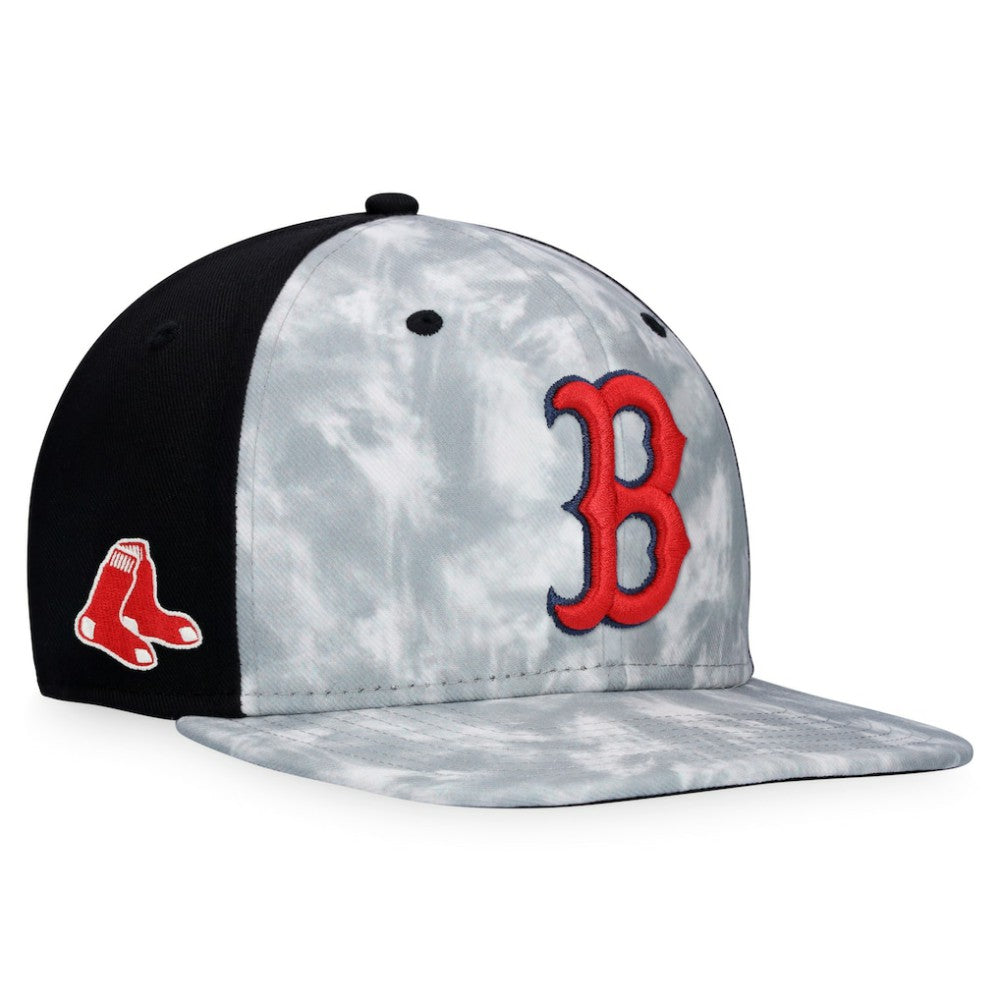 Boston Red Sox Majestic Smoke Dye Snapback Hat - Gray
