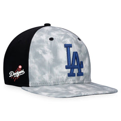 Los Angeles Dodgers Majestic Smoke Dye Snapback Hat - Gray