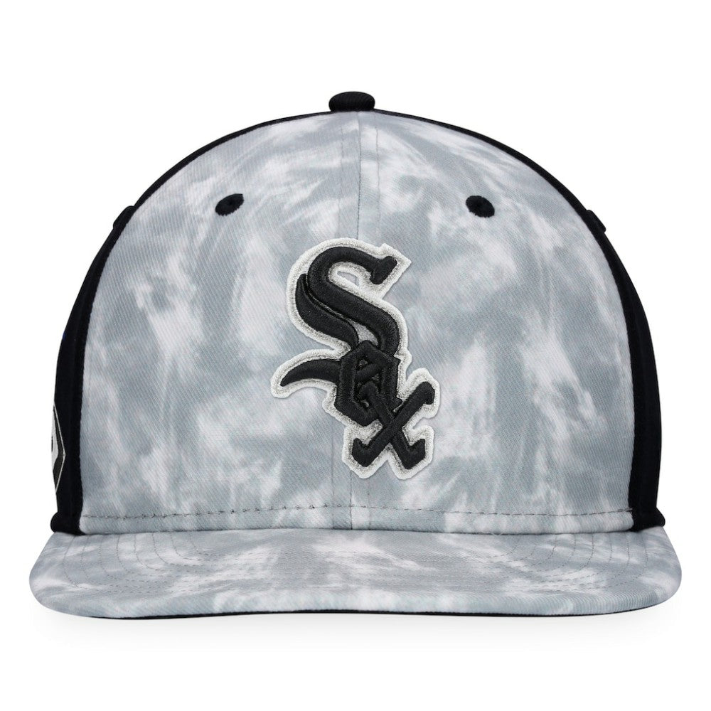 Chicago White Sox Majestic Smoke Dye Snapback Hat - Gray