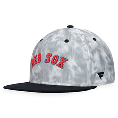 Boston Red Sox Smoke Dye Fitted Hat - Black/White