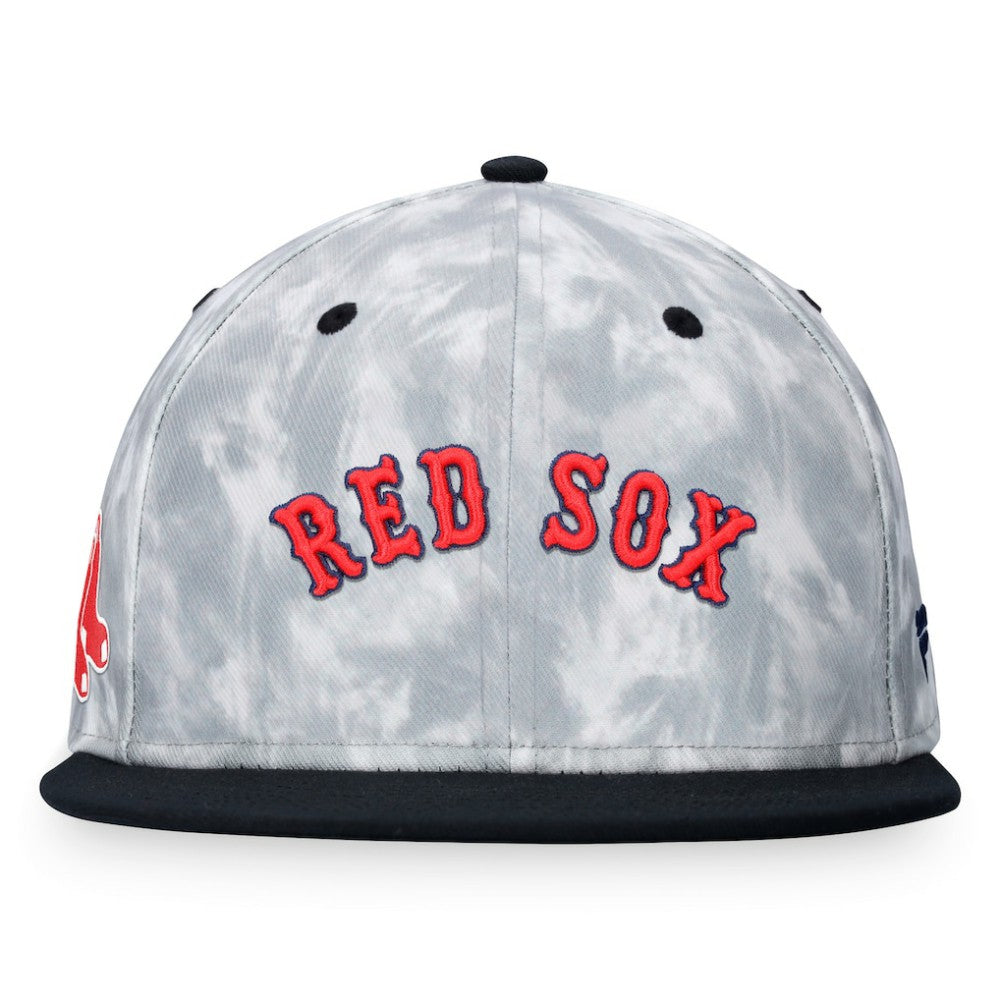 Boston Red Sox Smoke Dye Fitted Hat - Black/White