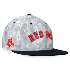 Boston Red Sox Smoke Dye Fitted Hat - Black/White