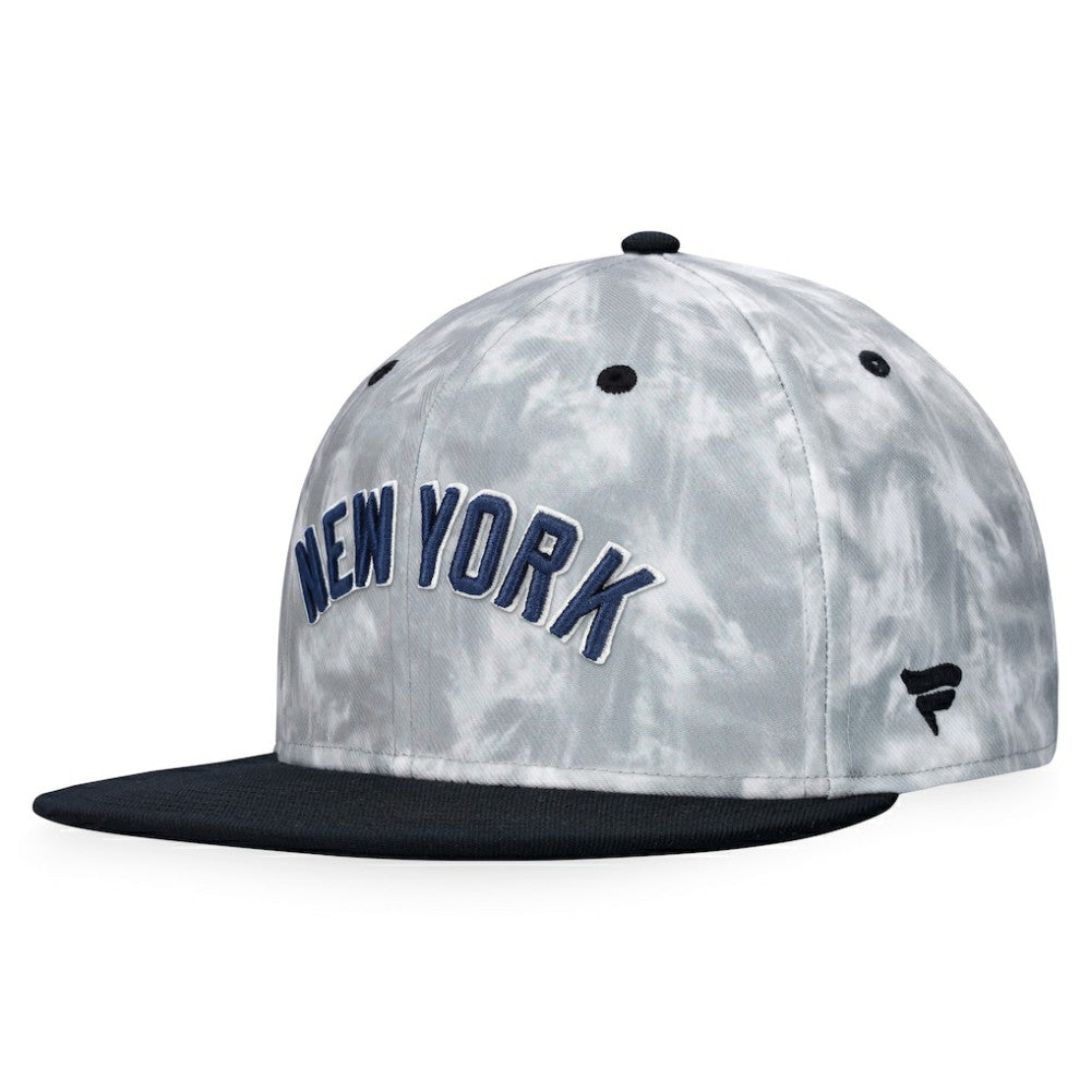 New York Yankees Smoke Dye Fitted Hat - Black/White
