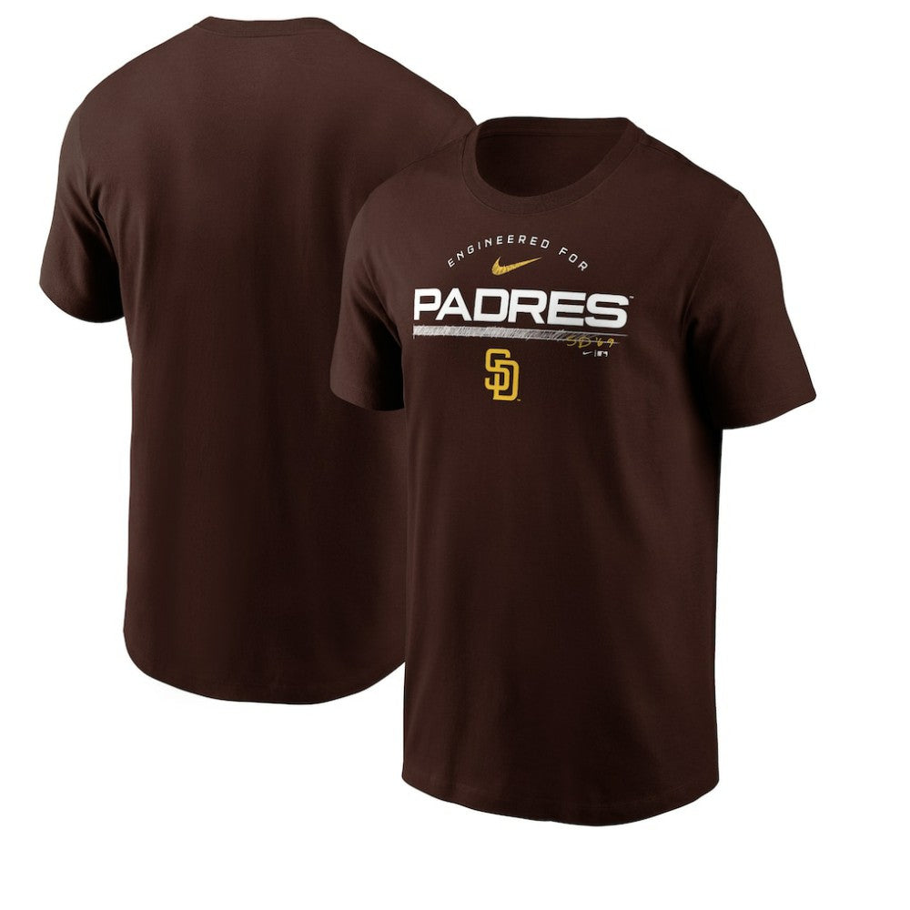 San Diego Padres Team Engineered Performance T-Shirt - Brown | Nike