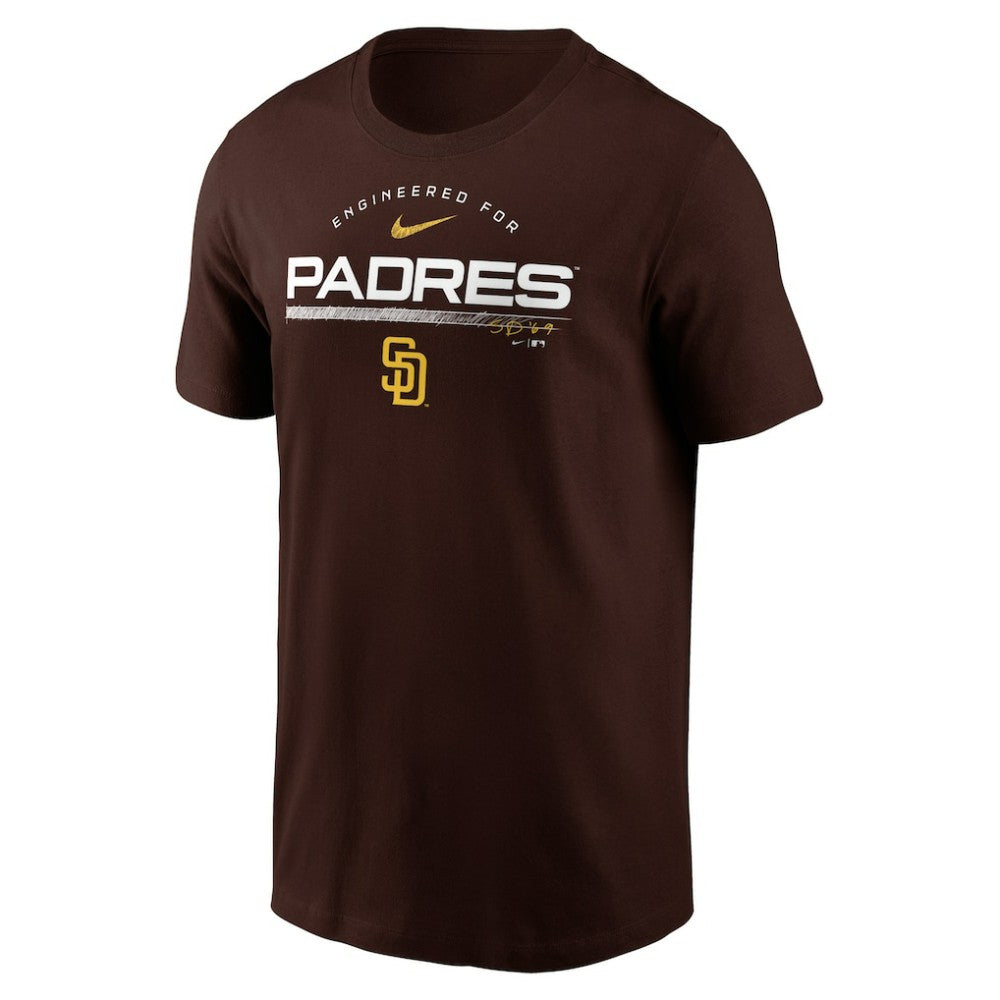 San Diego Padres Team Engineered Performance T-Shirt - Brown | Nike