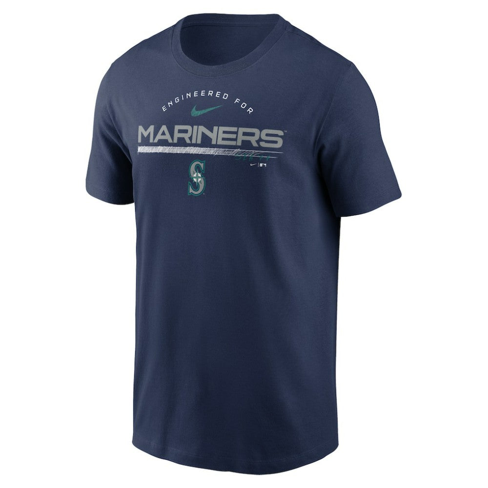 Seattle Mariners Team Engineered Performance T-Shirt - Navy | Nike