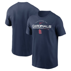 St. Louis Cardinals Team Engineered Performance T-Shirt - Navy | Nike