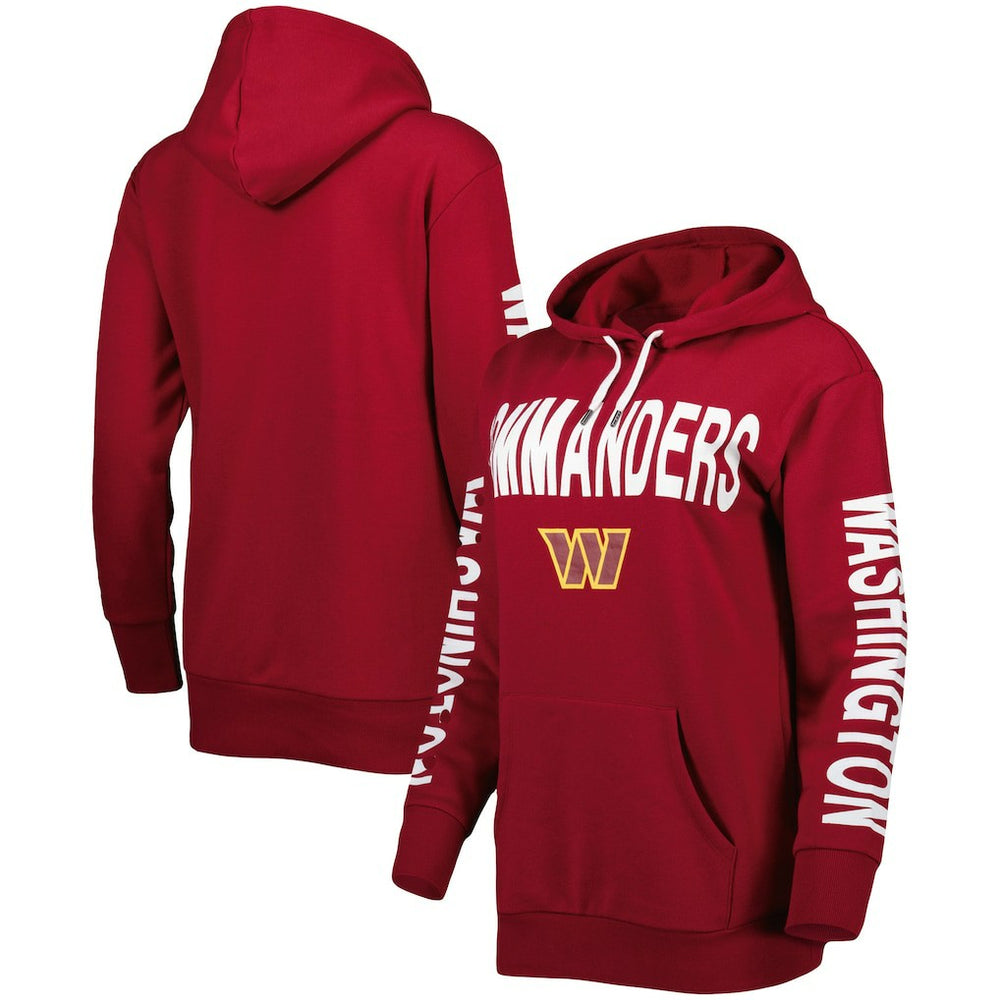 Washington Commanders G-III 4Her by Carl Banks Women's Extra Point Pullover Hoodie - Burgundy cheap