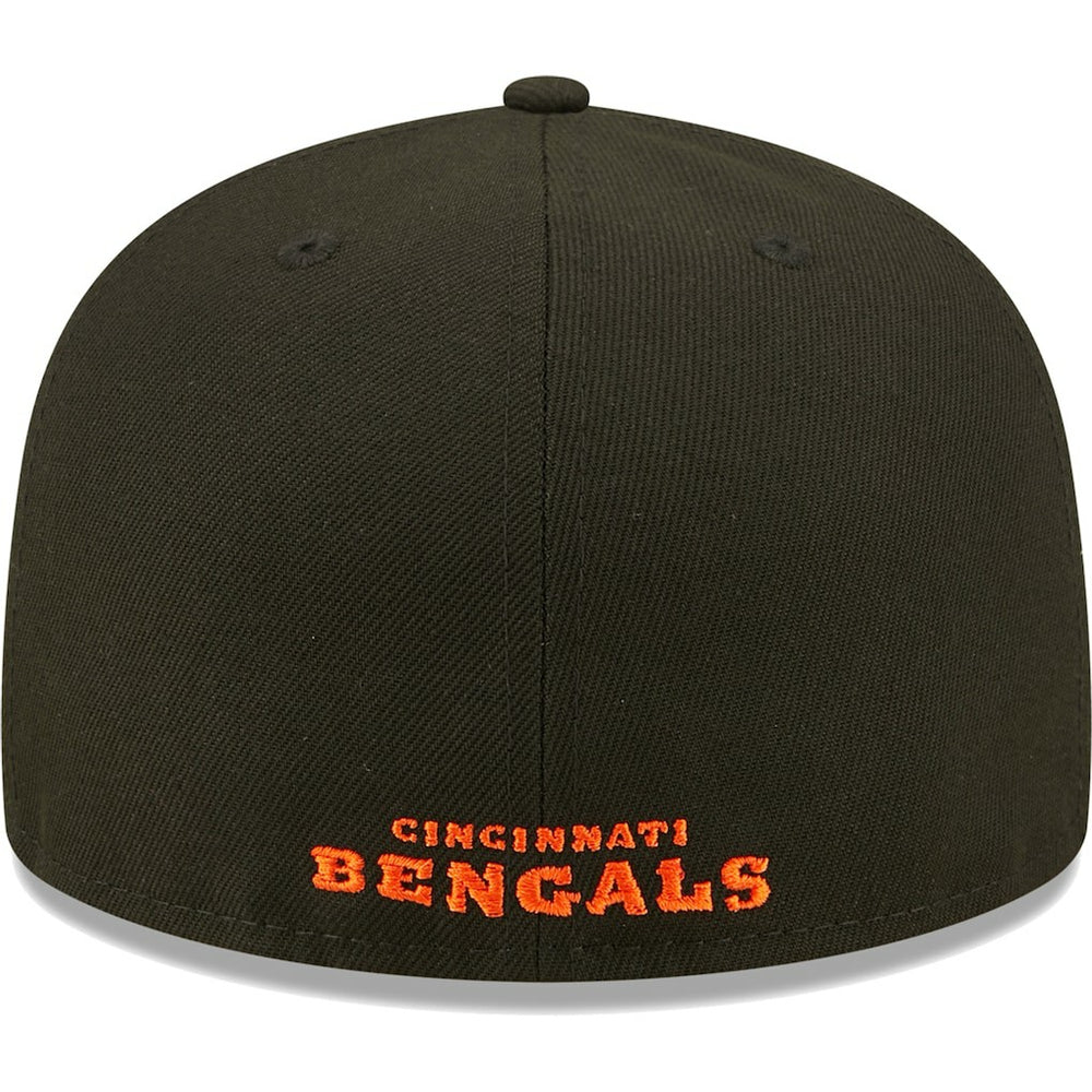 Cincinnati Bengals New Era Flawless 59FIFTY Fitted Hat - Black online