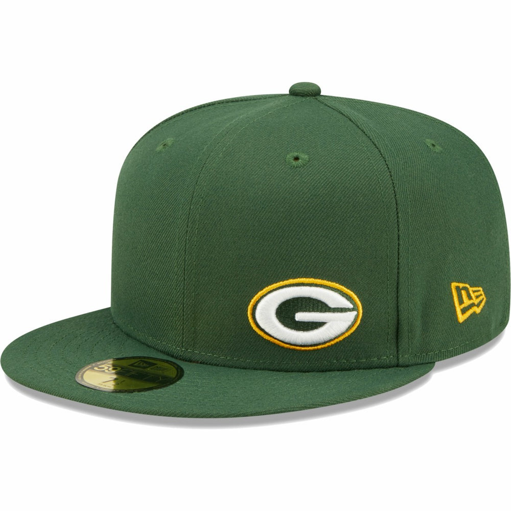 Green Bay Packers New Era Flawless 59FIFTY Fitted Hat - Green for sale