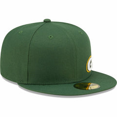 Green Bay Packers New Era Flawless 59FIFTY Fitted Hat - Green for sale