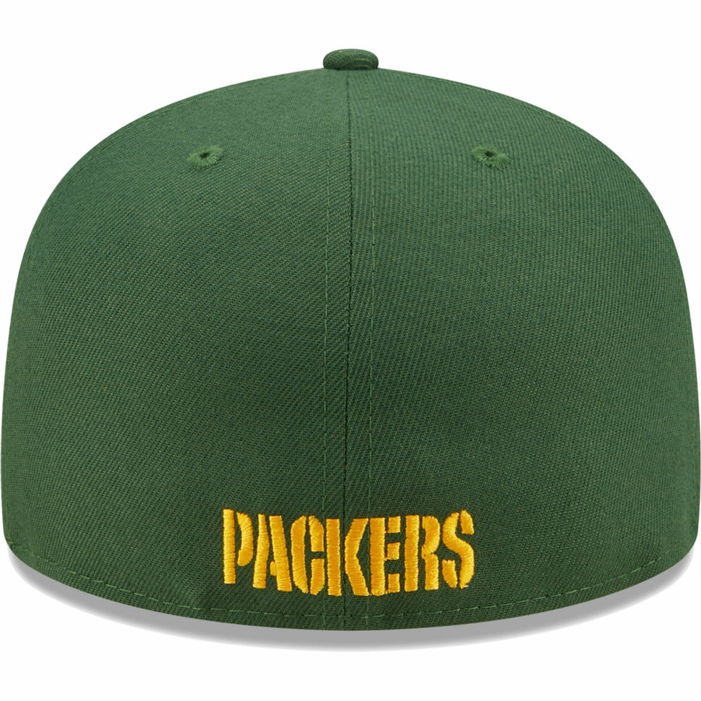 Green Bay Packers New Era Flawless 59FIFTY Fitted Hat - Green for sale