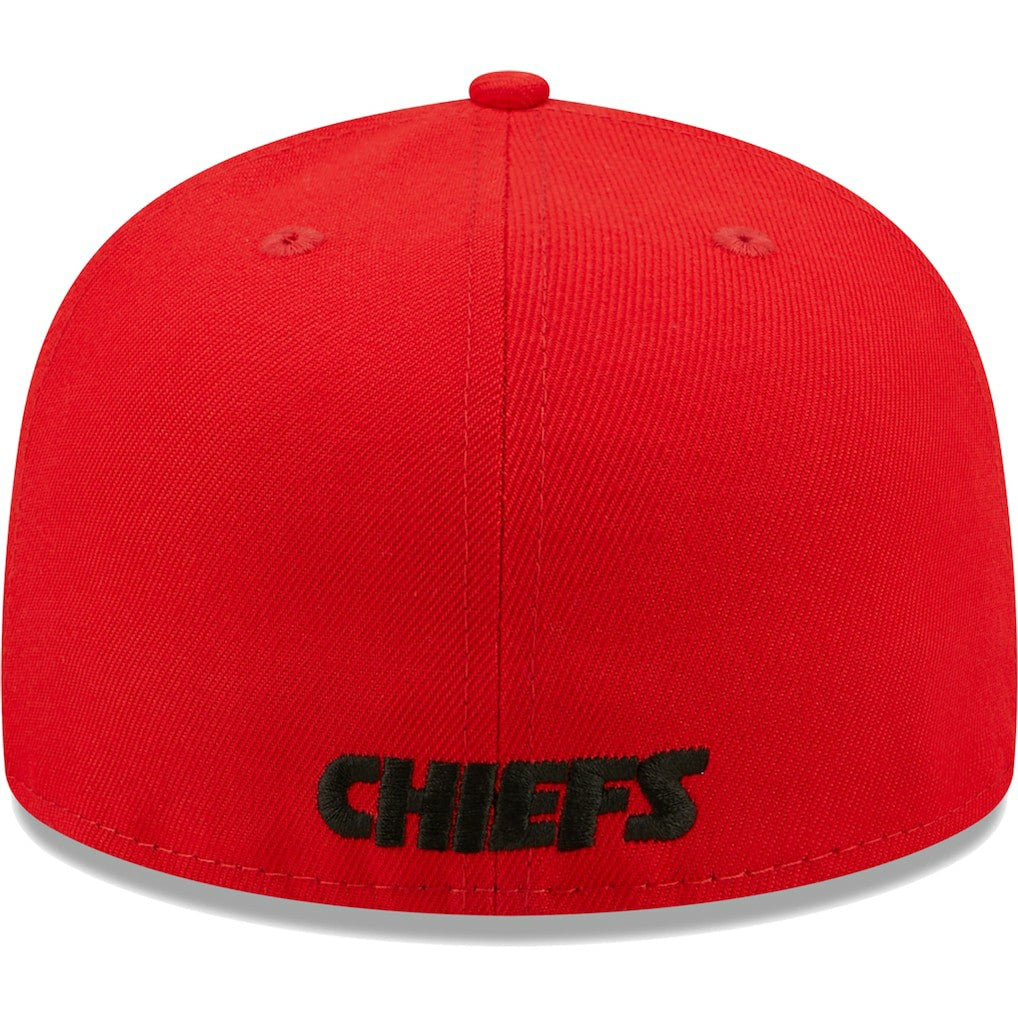 Kansas City Chiefs New Era Flawless 59FIFTY Fitted Hat - Red cheap