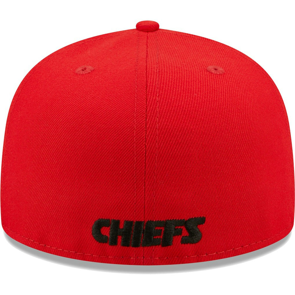 Kansas City Chiefs New Era Flawless 59FIFTY Fitted Hat - Red cheap