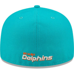Miami Dolphins New Era Flawless 59FIFTY Fitted Hat - Aqua outlet