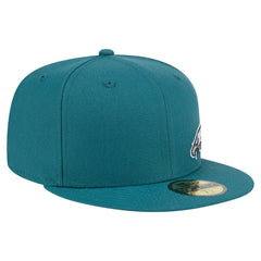 Philadelphia Eagles New Era Flawless 59FIFTY Fitted Hat - Midnight Green outlet